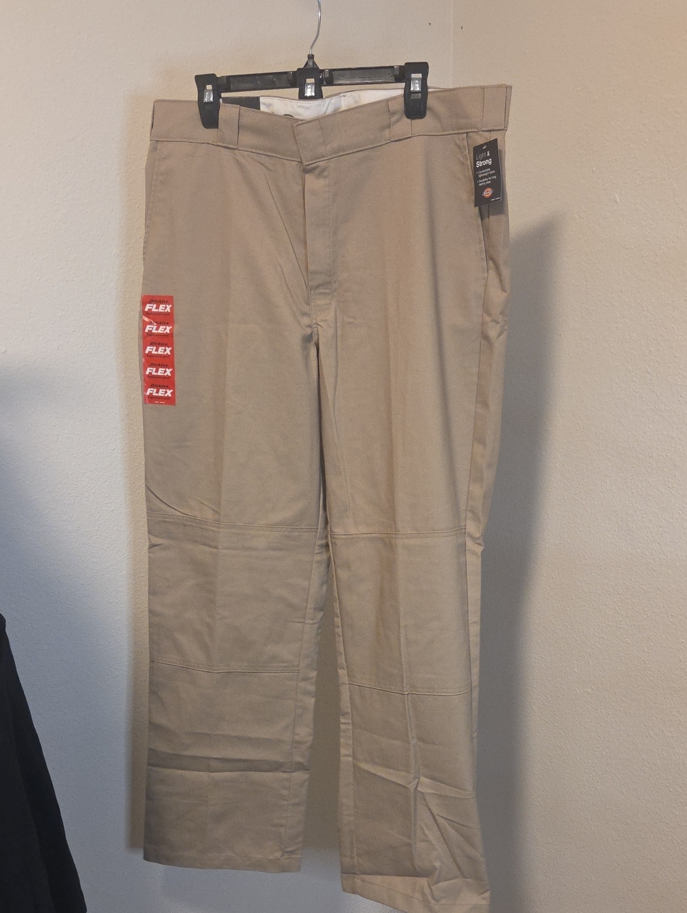 Dickies Men’s Khaki Flex Work Chinos